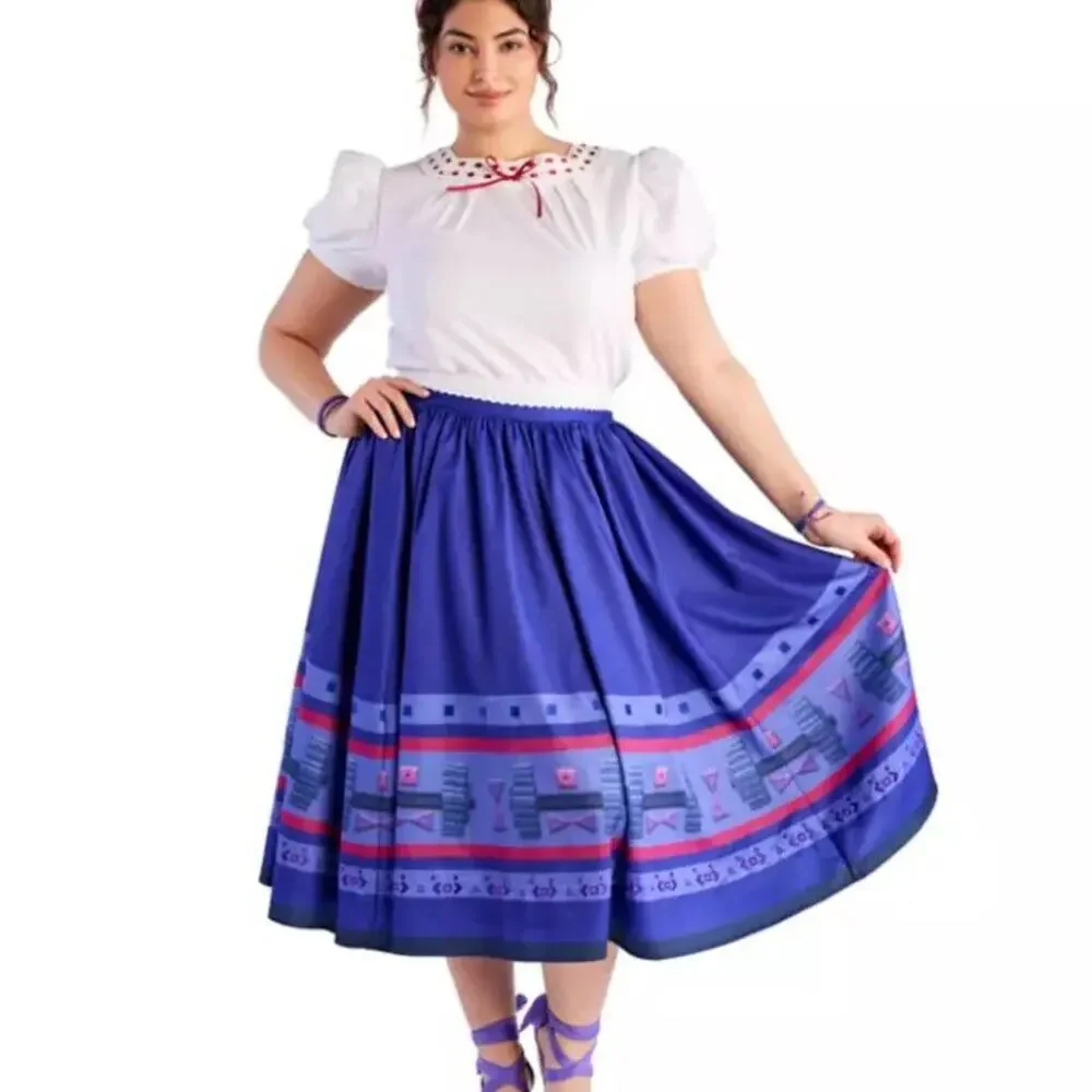 NWT Disney Girl's Encanto Luisa Dress Halloween Costume Dress Up Cosplay